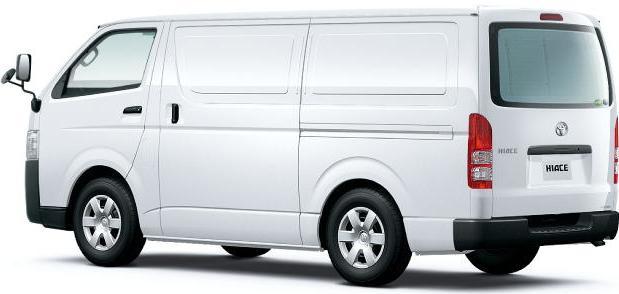 Toyota Hiace - Traseira